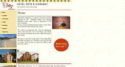 Desktop Screenshot of petes.co.in